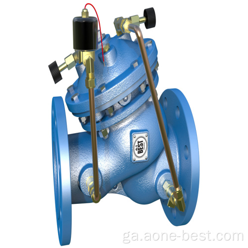 Comhla Solenoid DN cineál Y.